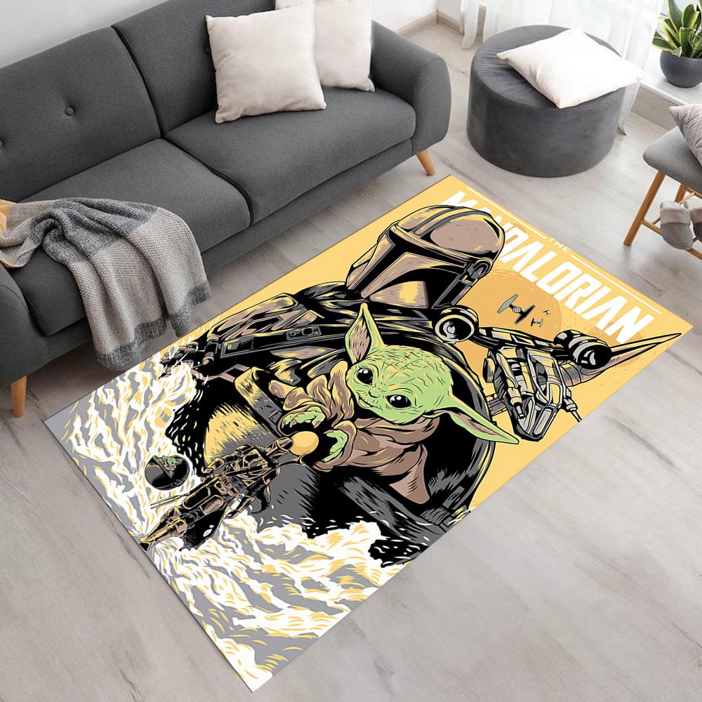 Star Wars Carpet Design for Playrooms Game Room Balcony Study Room Anti-slip Rug Office Home Decor Birthday Christmas Gift