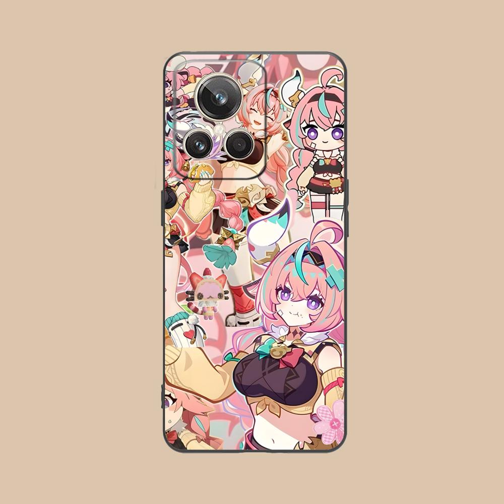 Game GI Varesa Matte TPU Mobile Phone Case for Realme 15 14 13 12 11 10 9 Pro Plus T i Lite 5G Colorful Printing Cover