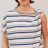 EDENIK Asymmetrical Sleeveless T-Shirt_Blue