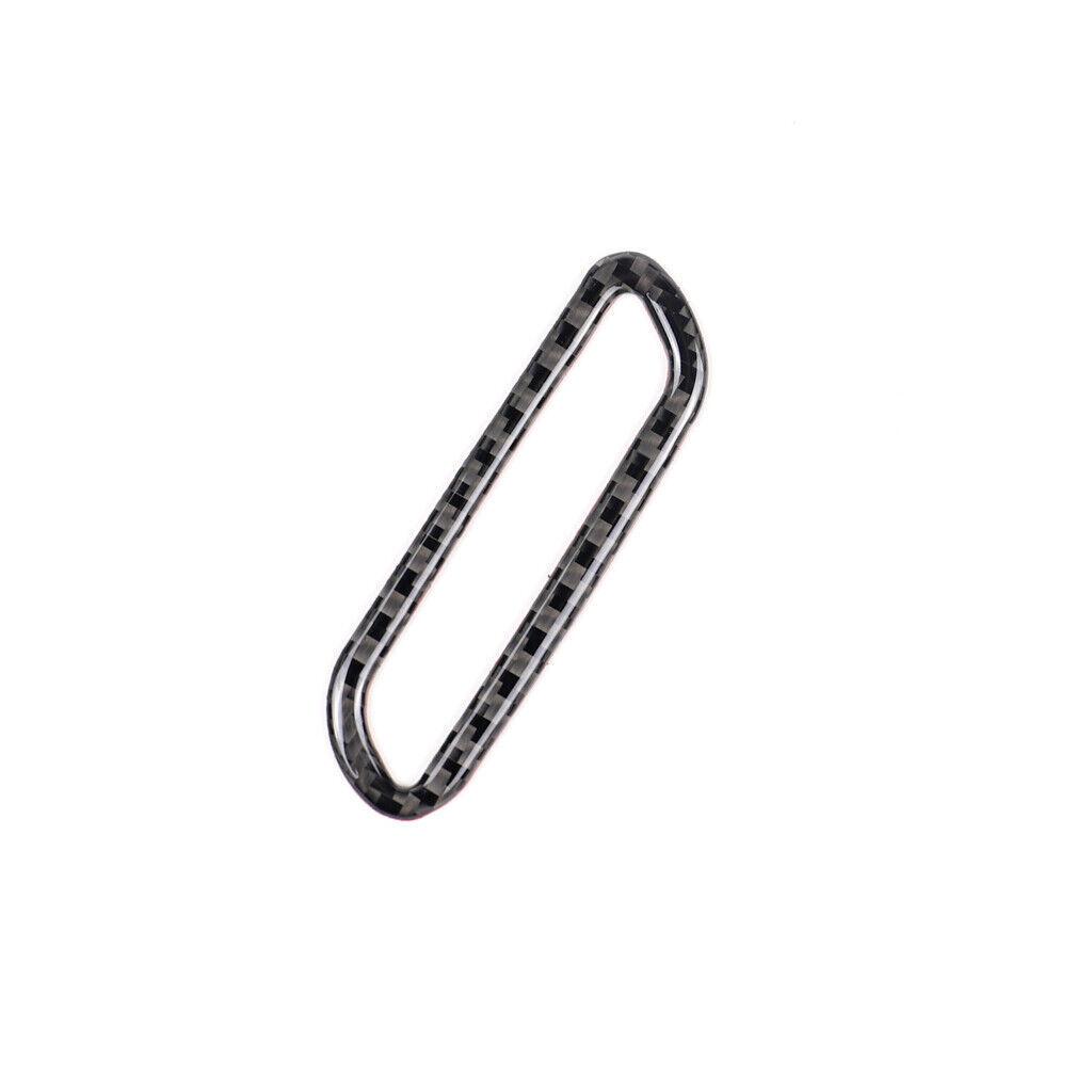 1Pcs For Cadillac XT5 2016-2017 Carbon Fiber Inner Seat Switch Panel Frame Trim