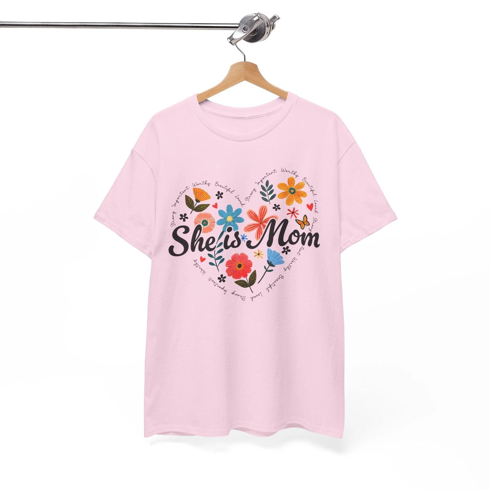 Mom Rules T-Shirt | Funny Motherhood Tee | Cute Gift for Mothers M