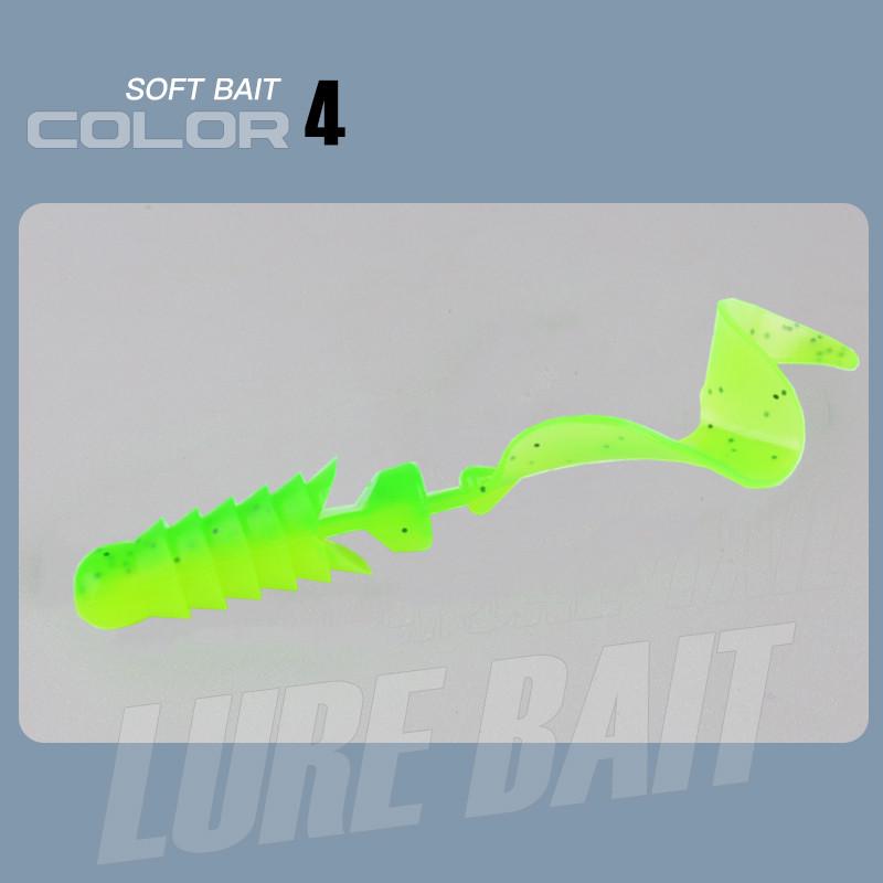 Big Wave Lockenschwanz Weichköder für Barsch und Mandarinfisch