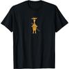 Funny Giraffe Wearing Sunglasses Playing Trombone T-Shirt