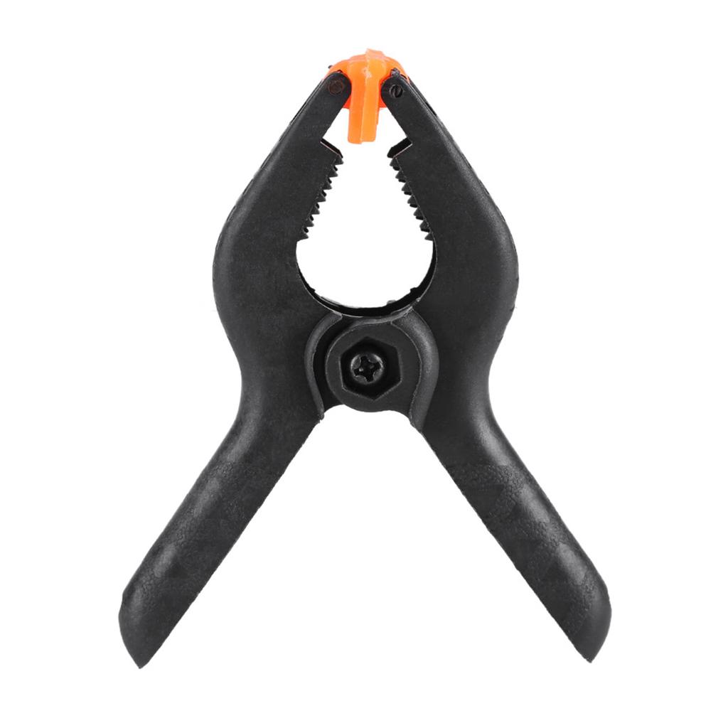 10pcs 3inch A Type Black Multifunctional Plastic Spring Clamp Clip DIY Woodworking Tool