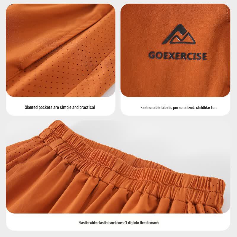 Boy's Summer Woven Casual Shorts