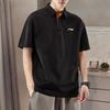 Li Ning Logo Print Simple Fashion Quick-Dry Breathable Comfortable Versatile Polo Shirt Short Sleeve Casual Sports Set Unisex sets YPLT027-1+AKLU881-1