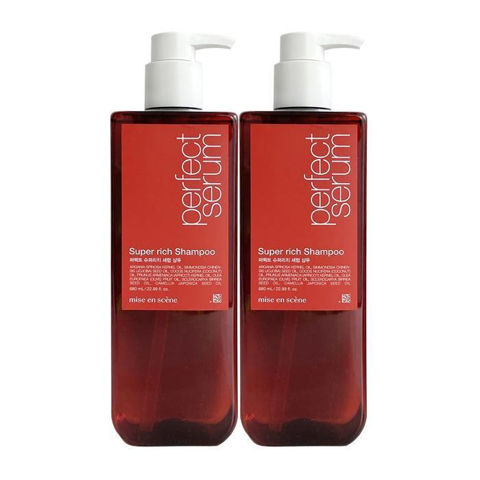 mise en scène Perfect Super Rich Serum Shampoo 680ml x2 (38658276)