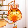 Cartoon Mid-Autumn Rabbit Lantern Chinese Style LED Lantern Toys  Good Luck Gift