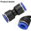 Automatic Industry Fittings Pipe Fitting 20x13x4cm Pneumatic Push Fittings Model 4mm To 12mm Perfect For Projects