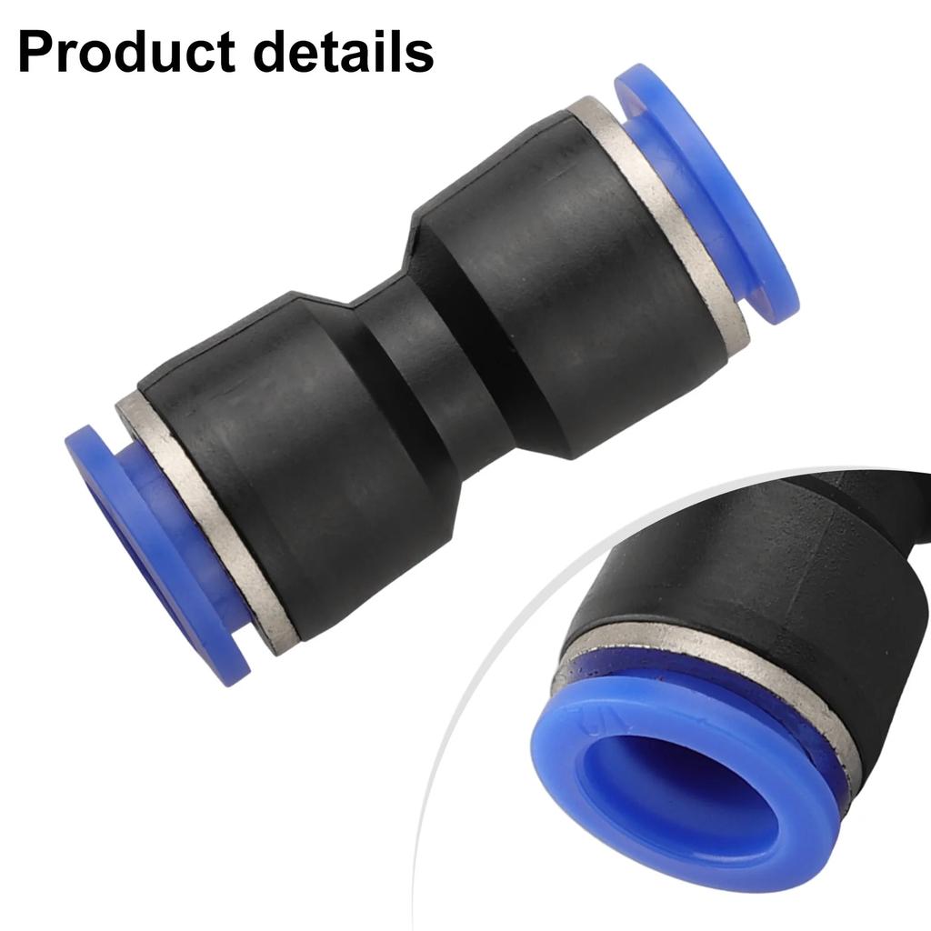 Automatic Industry Fittings Pipe Fitting 20x13x4cm Pneumatic Push Fittings Model 4mm To 12mm Perfect For Projects