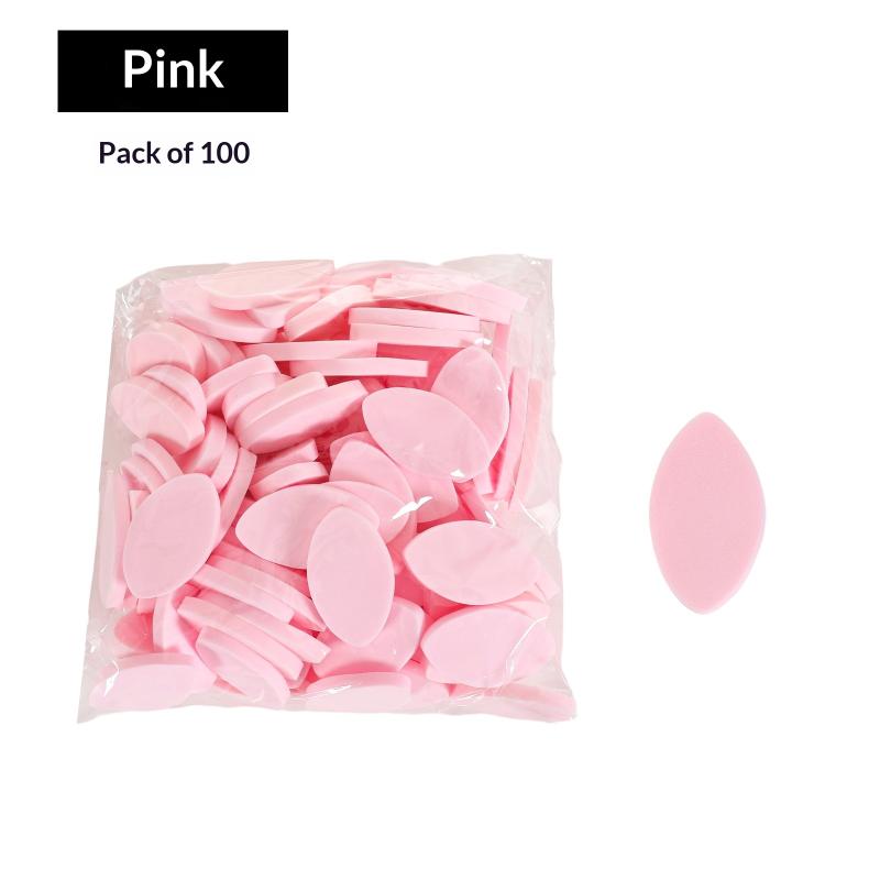 20/50Pcs Soft Sponge False Eyelash Pads Colorful Reusable Makeup Puffs Lash Map Chart Wispy Lashes For Beginner Training