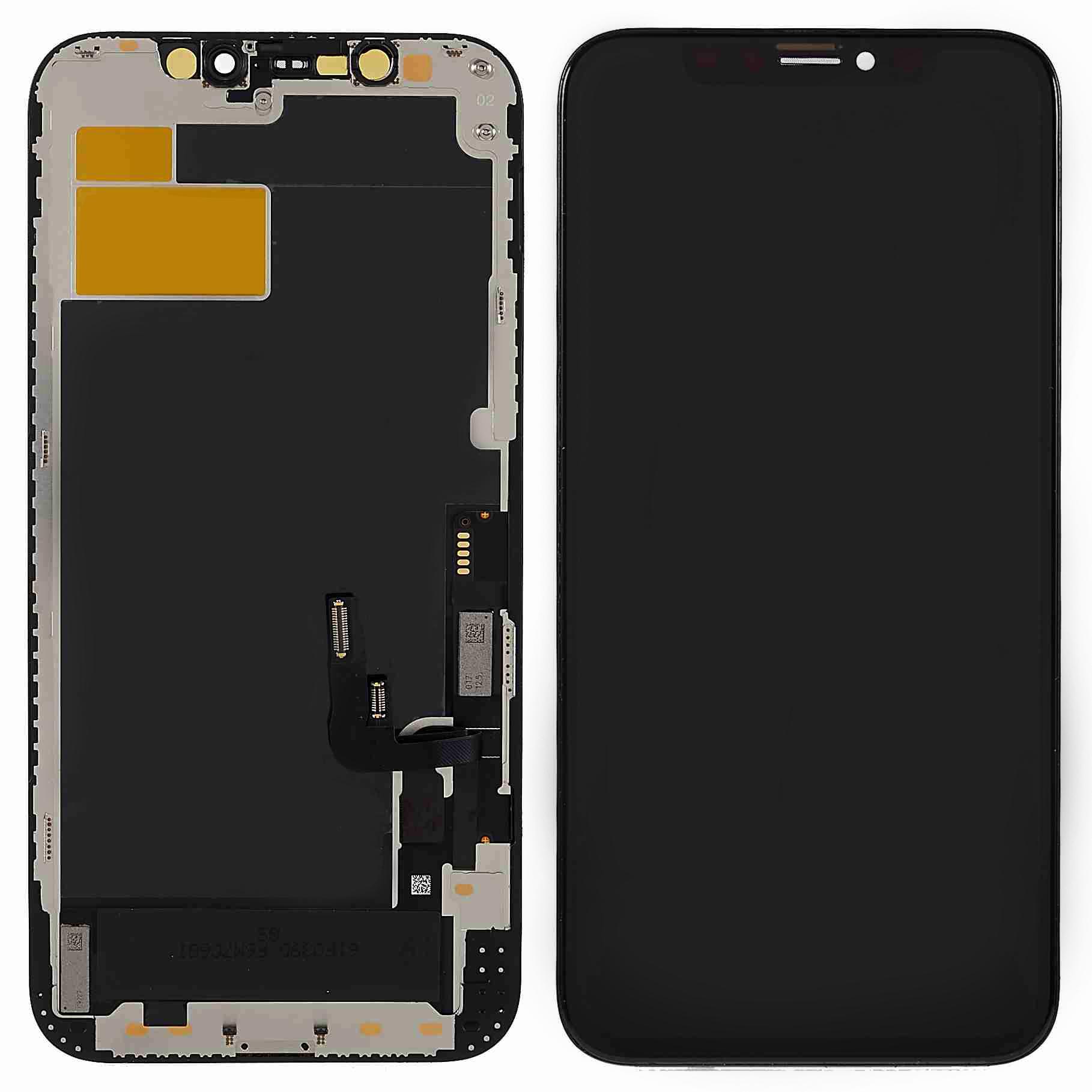 

Для iPhone 12/12 Pro 6.1 дюйма РК-екран класу C та збірка дигітайзера Запасна частина (Технологія ZY Incell) (Без логотипу) A