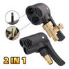 Reifenluftpumpe Düse Reifenfüllventil Adapter Praktischer Aufblasbare Pumpe Stecker Reifenfüller Chuck für Fahrrad/Motorrad