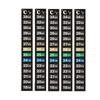 5Pcs 4-36 0-50 Aquarium Number Sticky Dual Scale Stick-on Thermometer  Aquarium