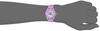 Fieldwork Analog Glitter Watch for Girls with Silicone Strap, White Dial, and Glitter, KDS008-3, Purple
