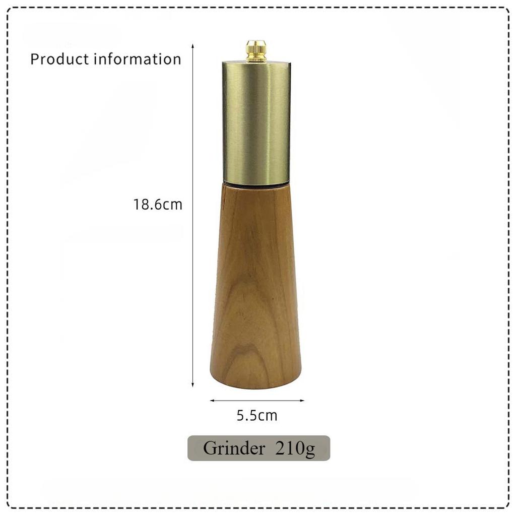 Akazienholz-MühleManuelle PfeffermühleVielzweck-GewürzflascheKüchenwerkzeuge