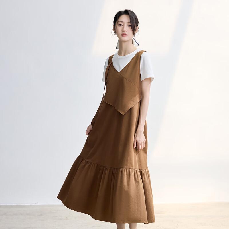 Платье INMAN из лиоцелла в стиле французского ретро на тонких бретельках L