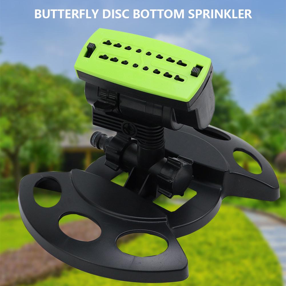 16 Holes Garden Water Sprinklers 180° Rotating Automatic Watering Irrigation System Yard Water Sprayer Lawn Automatic Sprinkler