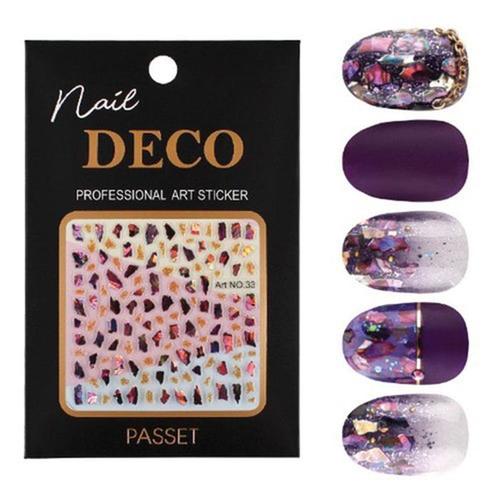 passet nail deco art sticker ART NO.33 mother of pearl purple (S5662203)