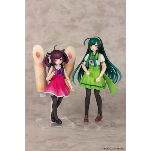 PM Office A Plafia Tohoku Kiritan Mini Figure Set, Approximately 120mm Tall, 1/12 Scale, Pre-Colored Plastic Model Kit, PP249