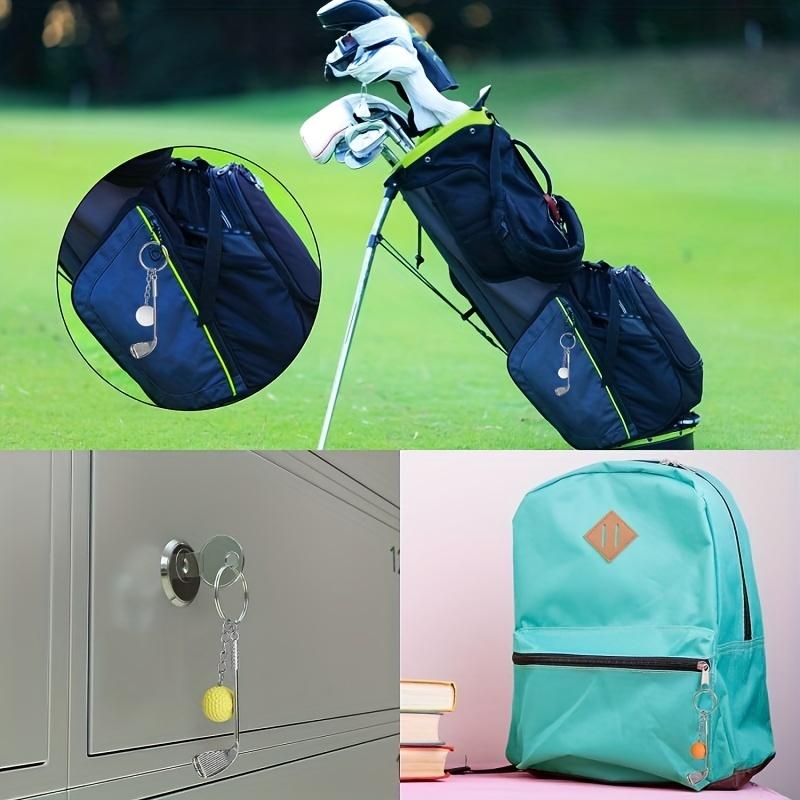 Golf Ball Key Chain Pendant: Add a Sporty Touch To Your Look! Perfect Gift for Golf Enthusiasts