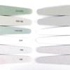 Set of 6 Mixed Double-Sided Nail Files - Buffing & Polishing EVA Strip Nail File Kit for Professional & At-Home Nail Care