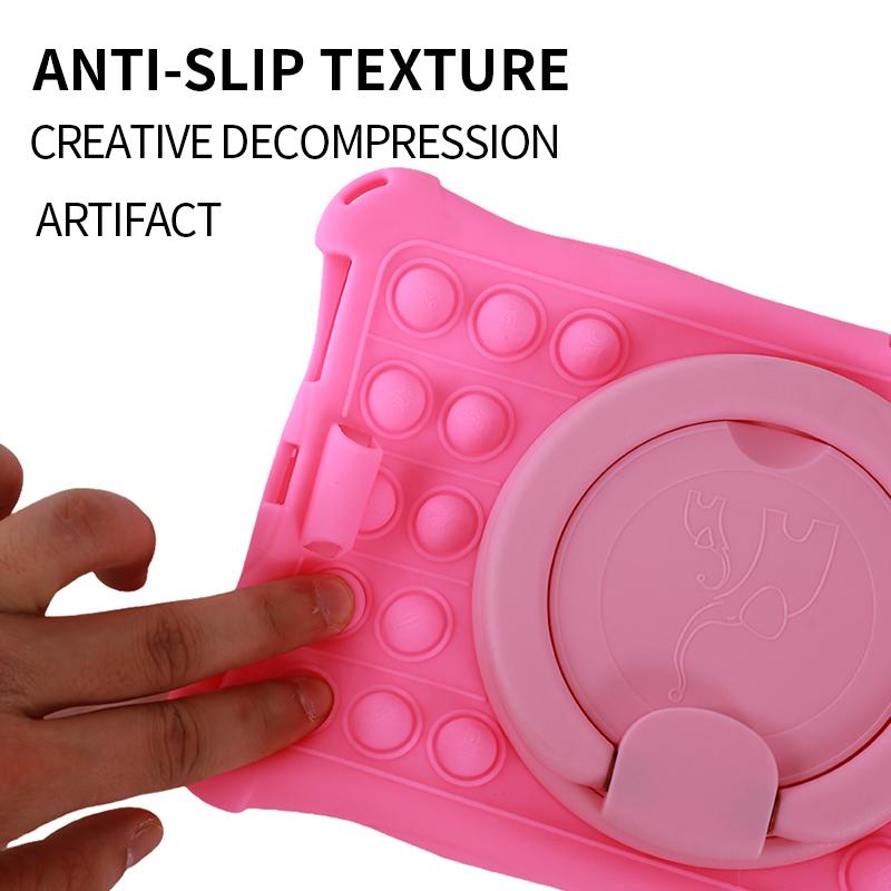 Case For Lenovo Tab M9 TB-310FU TB-310XU 9.0 inch 2025 Rotating Soft Silicone Stand Tablet Cover