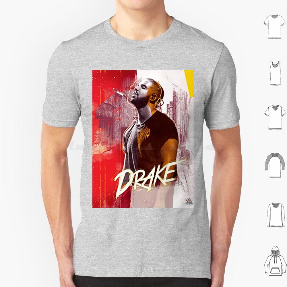 Man Cool Band Poster T Shirt Cotton Men Women DIY Print Album Music Wadaks Aesthetic Good Drakes Love Cover Rapper
