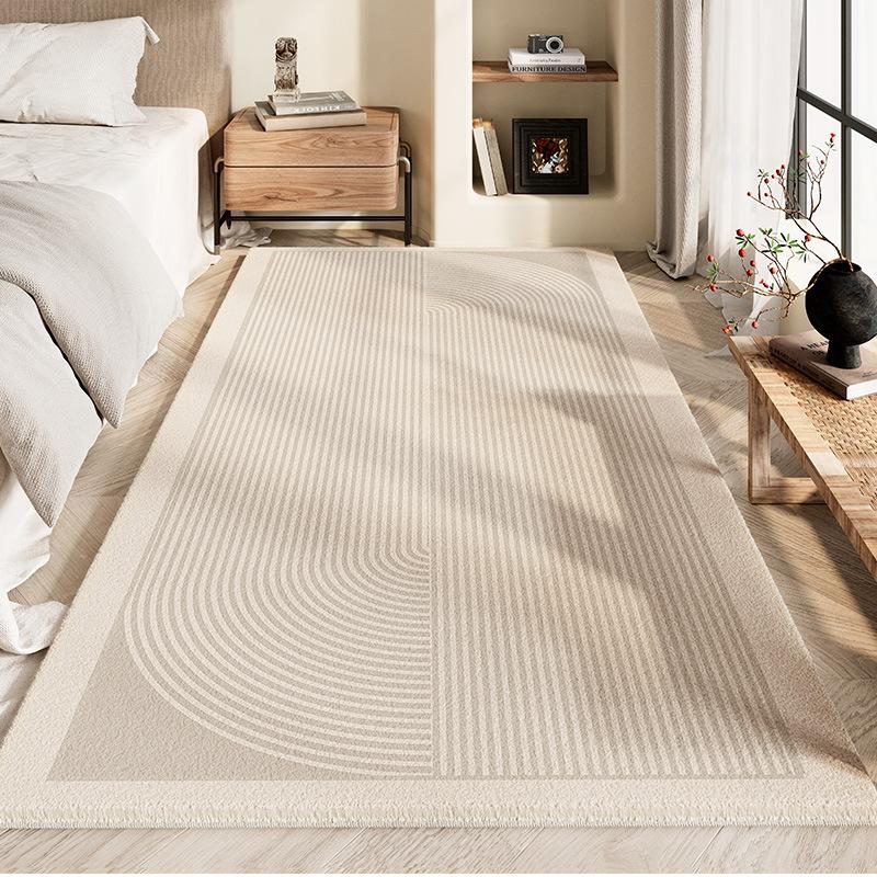 

VIKAMA Premium Waterproof And Anti-Slip Bedside Rug - Bedroom Side Cushion - Washable And Drip-Proof Room Floor Mat Decoration 40X120CM