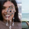 10mm Cross Pendant with 100 Languages 'I Love You' Projection - Perfect Thanksgiving & Christmas Gift