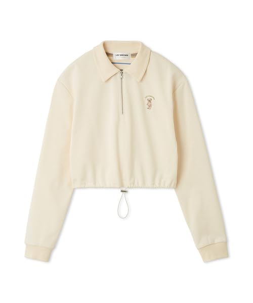 

LilyBear Half Zip Sweatshirt LWCT254052IVRF