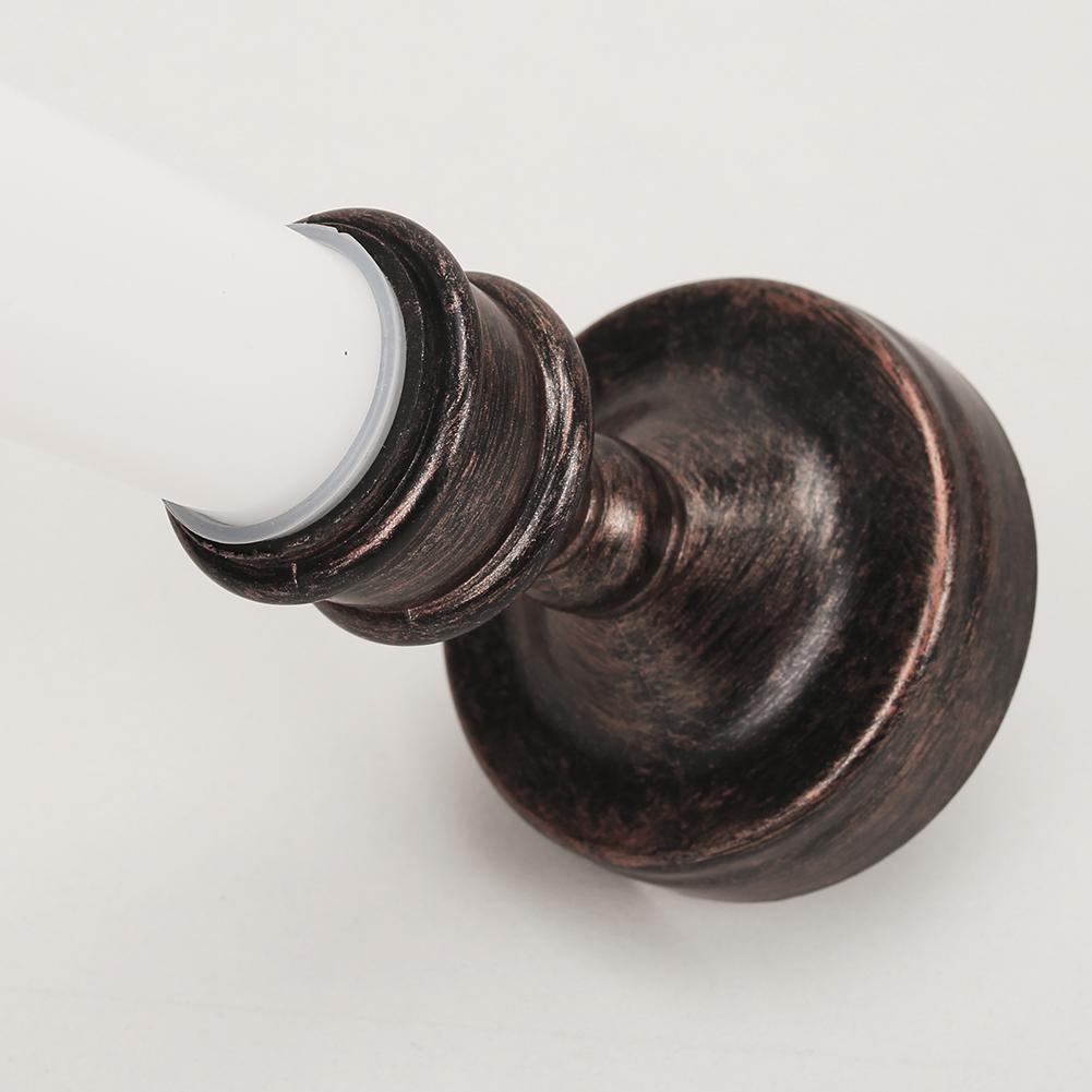 6Pcs Taper Candle Holders Candlestick Bronze Gold Rod Wax Base For Wedding Party Festival Candlestick Home Decor Candle Holders