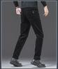Herren Slim Fit Cordhose - Herbst/Winter Freizeithose mit geradem Bein