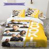 Biancheria da letto con motivo 'The Rookie' Decorazione per la casa Regalo di compleanno (1 * copripiumino + 2 * federa, senza nucleo)
