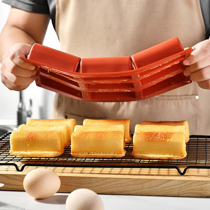 Silikonowe Formy do Ciasta Do Pieczenia Kształty 9 Komór Formy do Czekolady Nadziewanej I Akcesoria Gruba Gruba Forma do Czekolady Do