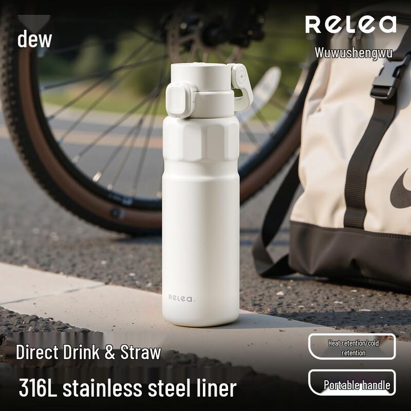 

RELEA 316 Stainless Steel Dual-Drink Thermal Sport Bottle