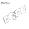 20x7cm DOPE Anime Ghost Halloween Cute Car Stickers Styling Car Body Window Motorcycle Decor Vinyl Film Decal Auto Accessories