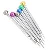 6 Sizes Set Precision Steel Flat Head Screwdriver Blade for Watch Jewelry Jewelry Watchmaker Tools Watchmaker Repair Tools + -0.8~-1.6