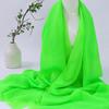 Scarlet Silk Square Dance Shawl - Women's Versatile Spring Scarf