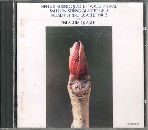 

CD SIBELIUS, FINLANDIA QUARTET - Voces Intimae CE305493 EMI Japan Classical Used