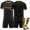 2026-27 Set 47 Foden Doku Football Jersey No. 9 Haaland New Season Manchester City Away Black Jersey
