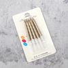Birthday candle gold-plated process color thread small candle cake shop birthday party cake birthday candle