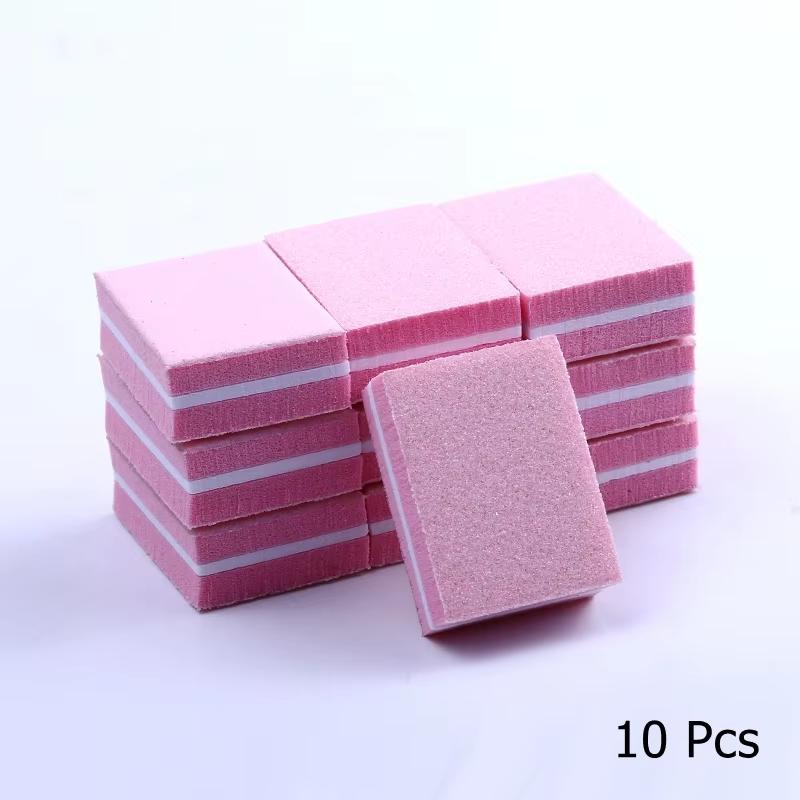 1/10/20/50/100Pc Mini Buffing Sanding Files Block Pedicure Manicure Care Nail Art Buffer Polish Manicure Pedicure Nail File Tool
