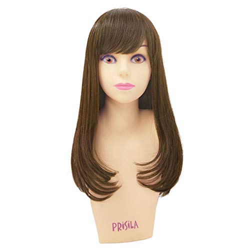 Long Heat-Resistant Hat, Dark Brown