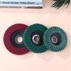 Exceptional Quality 5-Inch Non-Woven Nylon Fiber Grinding Wheel for Angle Grinder - Perfect for Metal and Wood - 100/115/125mm