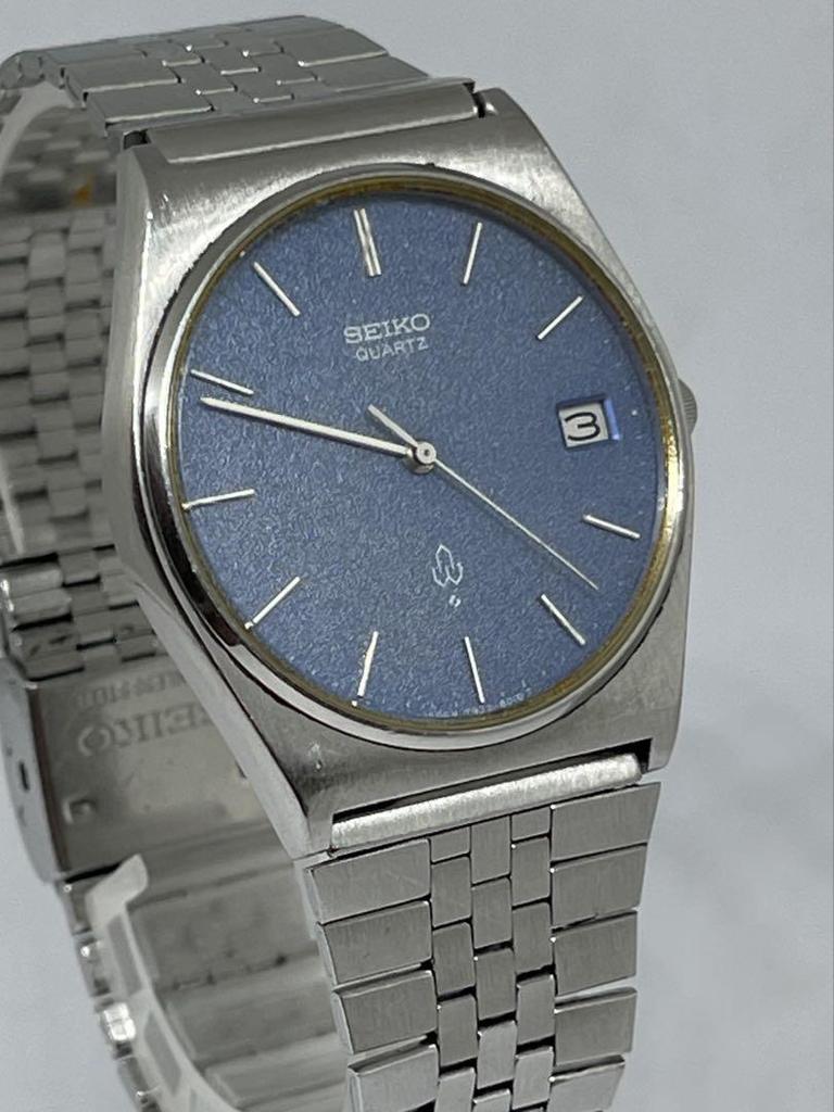 [USED] Vintage Seiko Watch 7832-8010 Quartz Date Display Battery