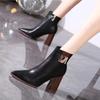 Spring Autumn High Heels Women Ankle Boots  Short Boots High Heel Shoes Small Plus Size