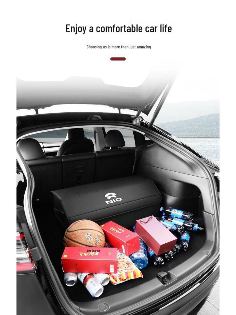 NIO Car Trunk Storage Box for ES6/ET5/ES8/EC6/ET7/ES7/EC7/ET9 Models