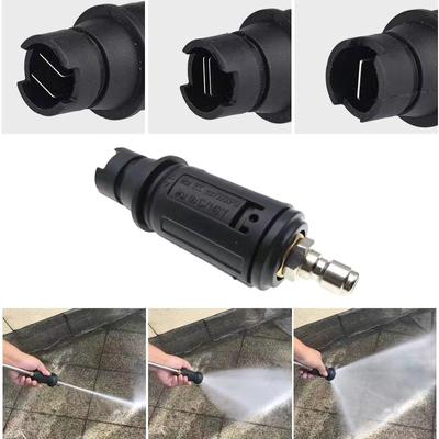 Winkelverstellbare Hochdruckreiniger-Sprühdüse mit M14*1.5 1/4" Schnellanschluss Rotierende Waschsprühdüse 3000 Psi
