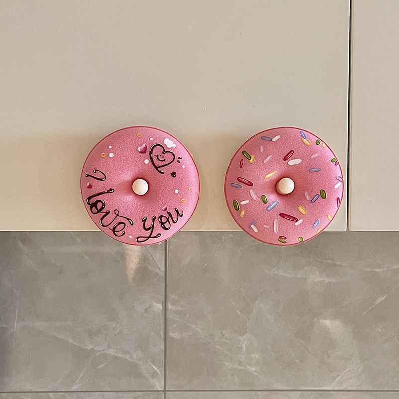 Dish Sponge With Suction Cup Non-Scratch Donut Sponge Set With Suction Cup Quick Drainage Dishwashing Brush For Kitchen